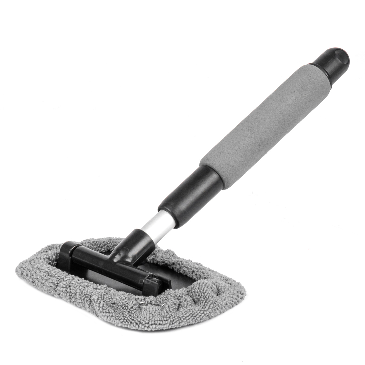 Myjka do szyb okien luster teleskopowa prostokątna mikrofibra 30,5/46 cm AMIO-03