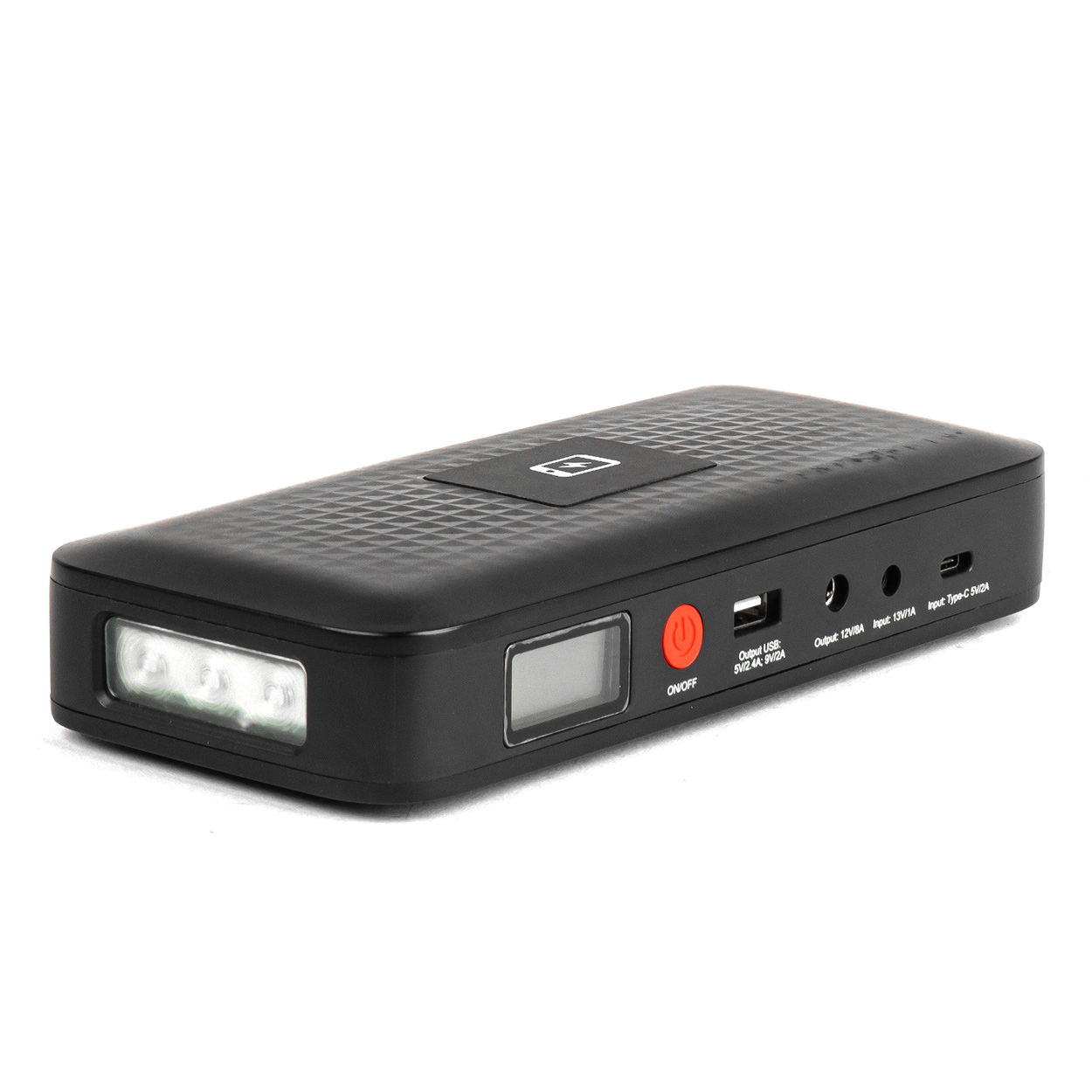Urządzenie rozruchowe booster jump starer powerbank 12V 12Ah 800A AMIO-04055