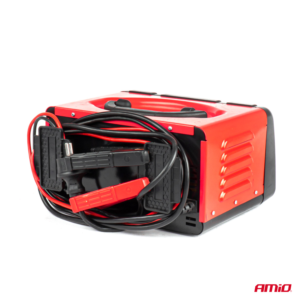 Prostownik cyfrowy z funkcją rozruchu booster jump starter 20A 6V 12V AMIO-04057