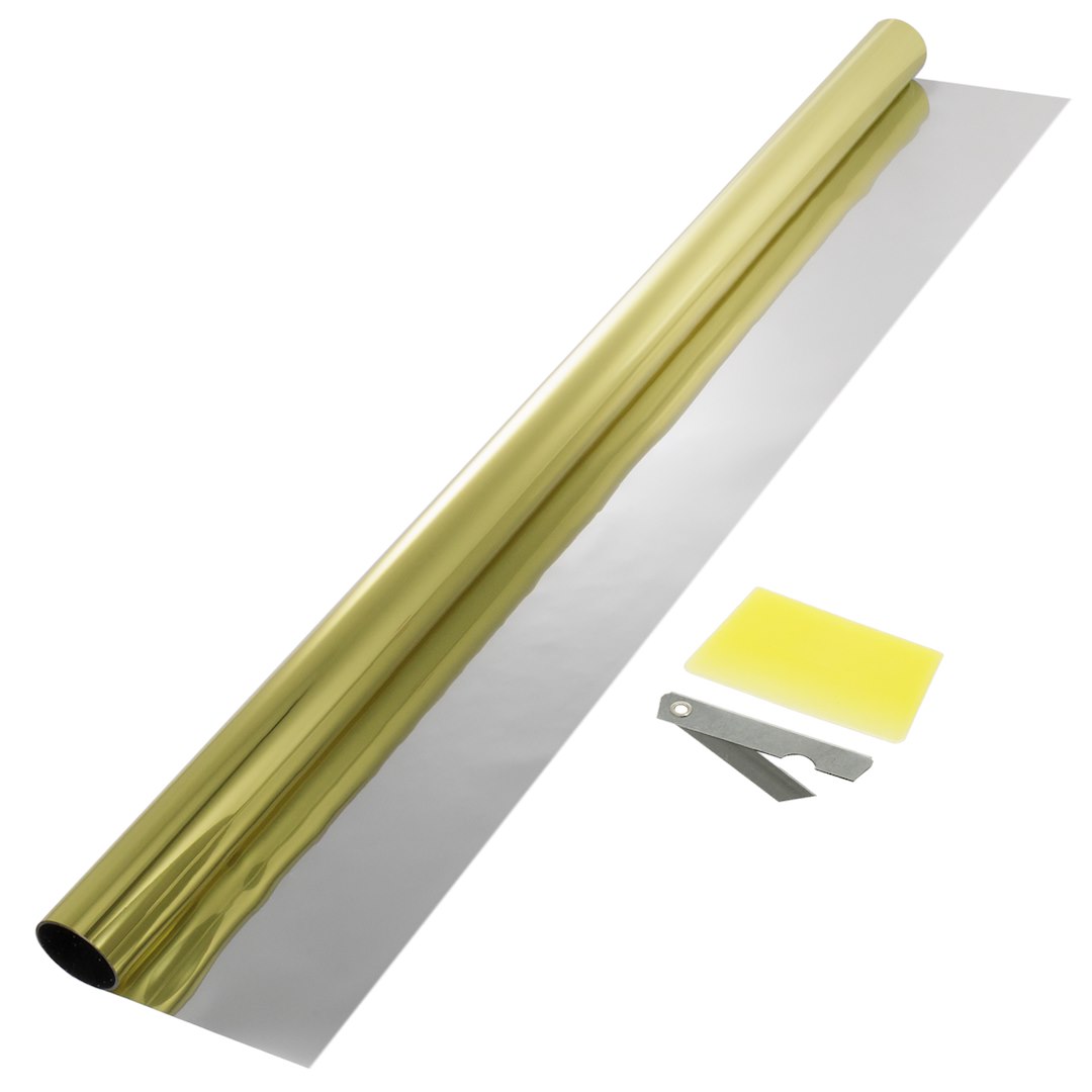 Folia 75 x 300 cm Gold Silver do przyciemniania szyb