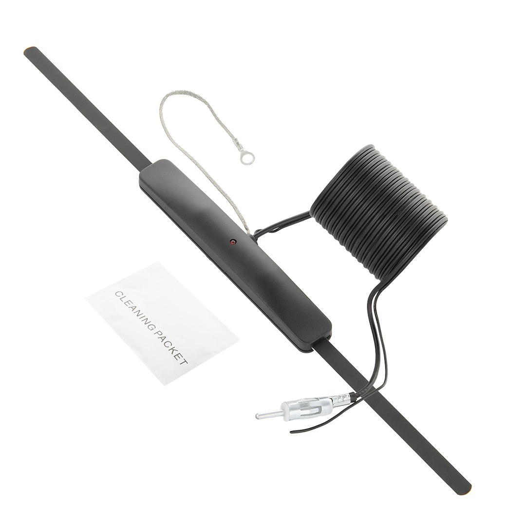 Antena radiowa wewnętrzna ze wzmacniaczem 12V