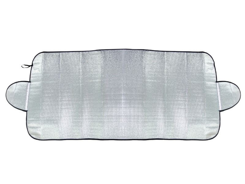 Osłona na przednią szybę 70 x 155 cm + 2 klapki 18 cm