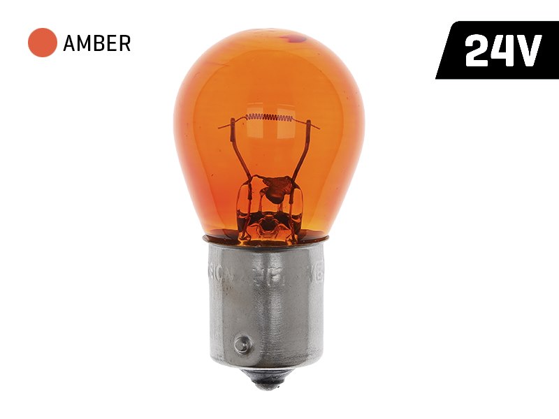 Żarówka VISION PY21W 24V 21W BAU15s amber, E4