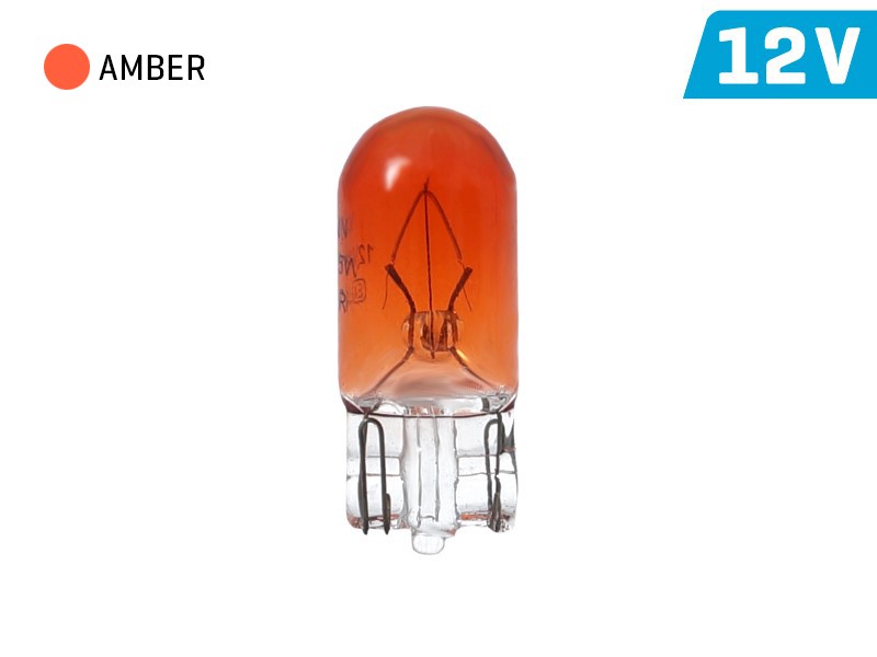 Żarówka VISION WY5W 12V 5W W2.1x9.5d amber, E4