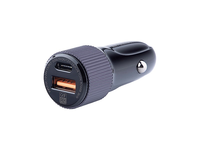 WAYME Ładowarka 12/24V, 36W USB-C PD + QC3.0