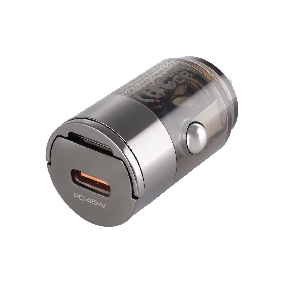 WAYME Ładowarka 12/24V, USB-C PD 45W, nano, z pierścieniem