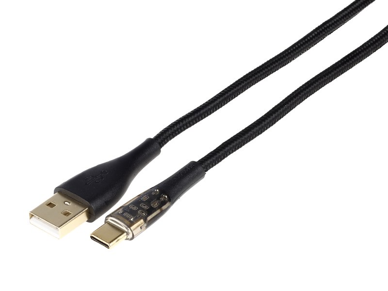 WAYME Kabel do ładowania i synchronizacji, w oplocie z mikrofibry, 120 cm, USB >