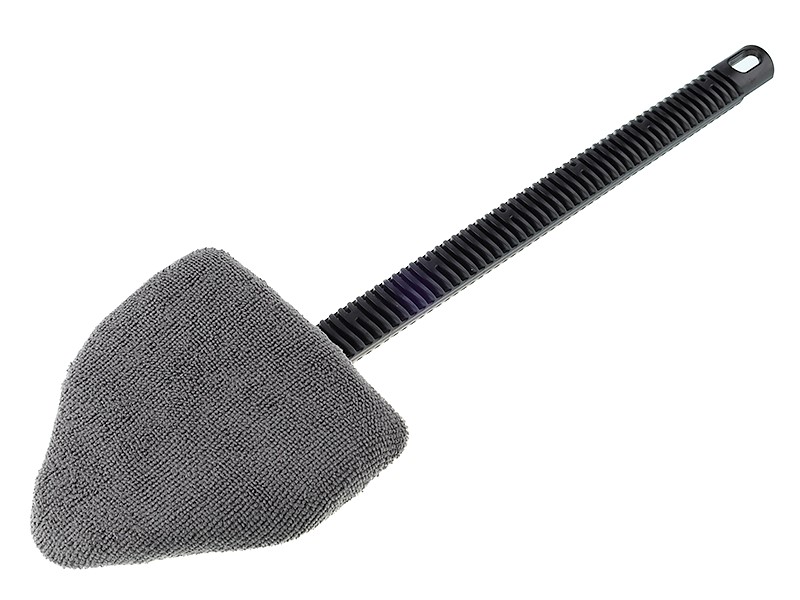 Myjka do szyb z mikrofibry, trójkątna, uchwyt 38 cm