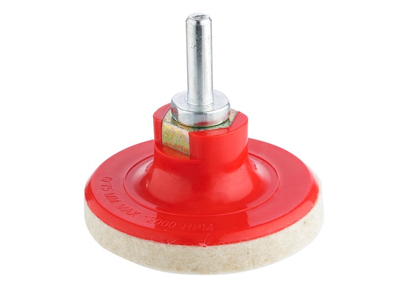 Filc polerski FI 75 mm x 10 mm, adapter M14