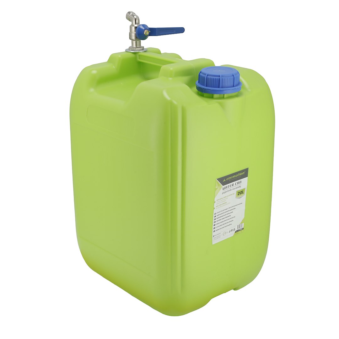 Pojemnik na wodę z metalowym długim górnym zaworem, 20 L