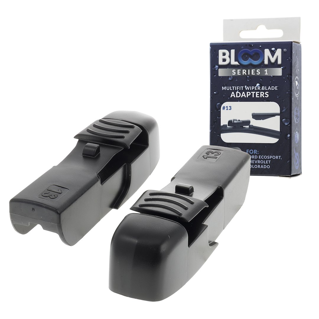 Adaptery #13 do piór wycieraczek bezszkieletowych BLOOM M10, 2 szt.