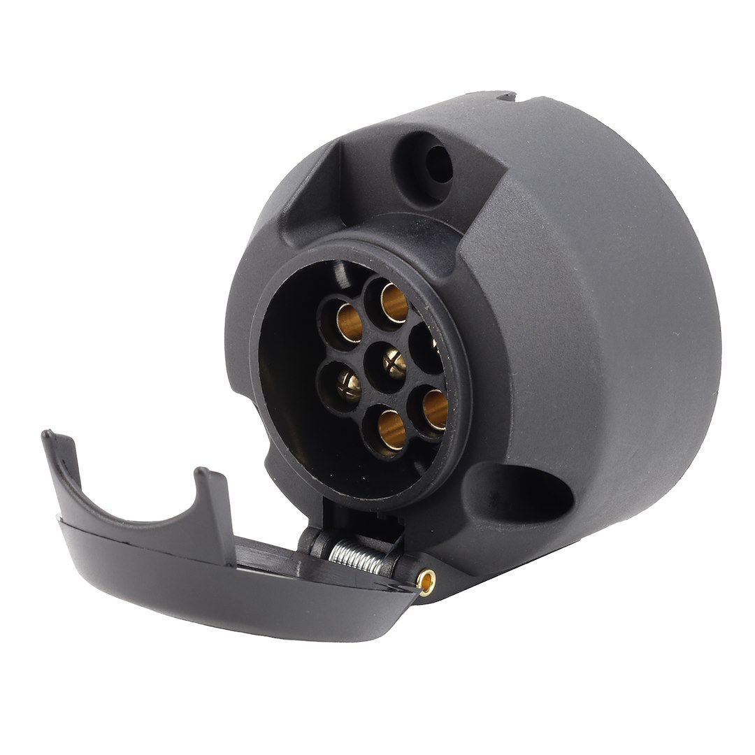 Gniazdo przyczepy 7 PIN, plastikowe, luz