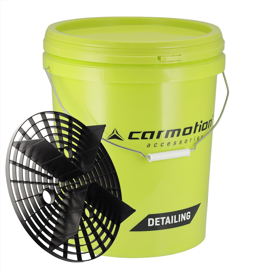 Wiadro detailingowe z separatorem brudu, 20 L