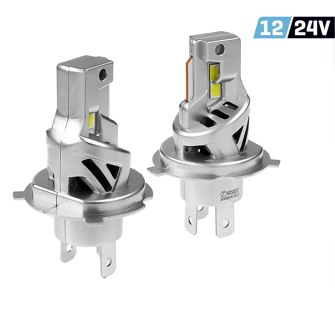 Żarówki VISION LED retrofit H4/H19 HL 12/24V 35W 4200 lm 6000K, CANBUS, 2 szt.