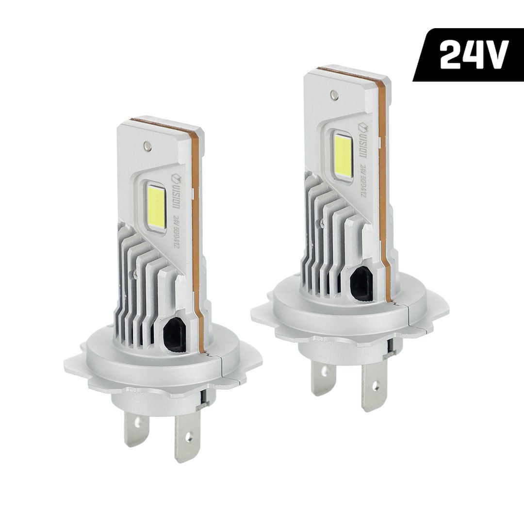 Żarówki VISION LED retrofit H7/H18 HL 24V 35W 4200 lm 6000K, CANBUS, 2 szt.