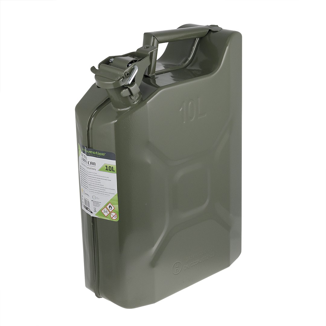 Kanister metalowy na paliwo, 10L