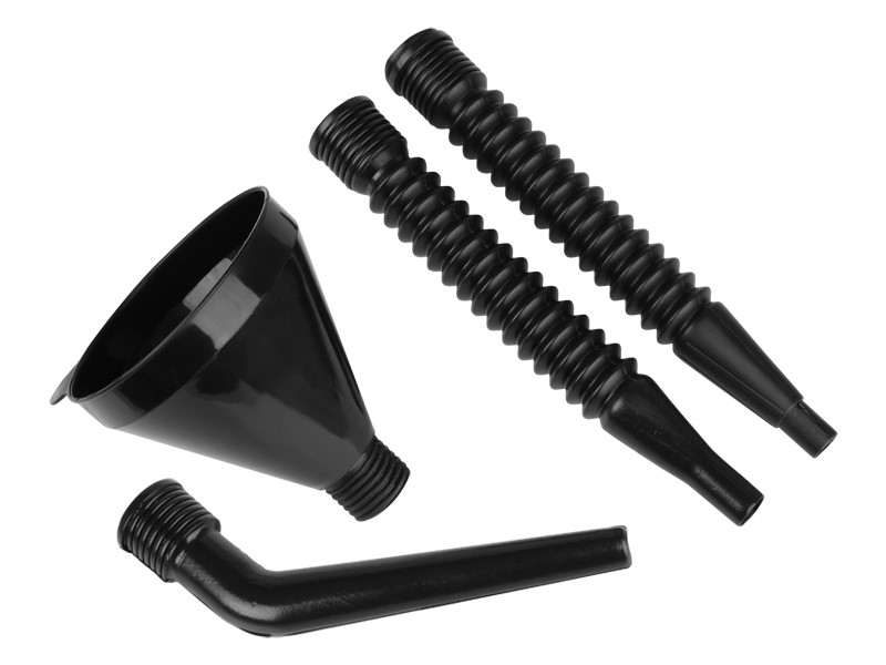 Lejek plastikowy, czteroczęściowy z sitkiem, czasza 130 mm, okrągły