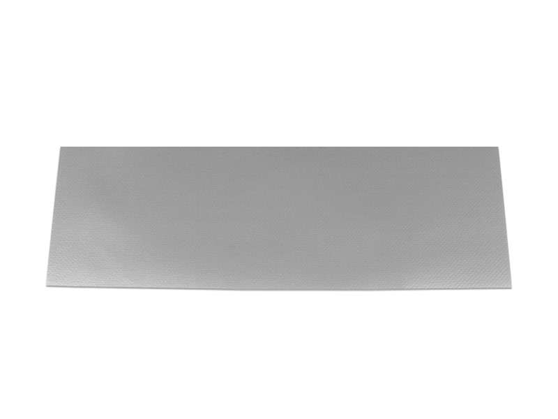 Łatka do naprawy plandeki 11x34,5 cm, srebrna