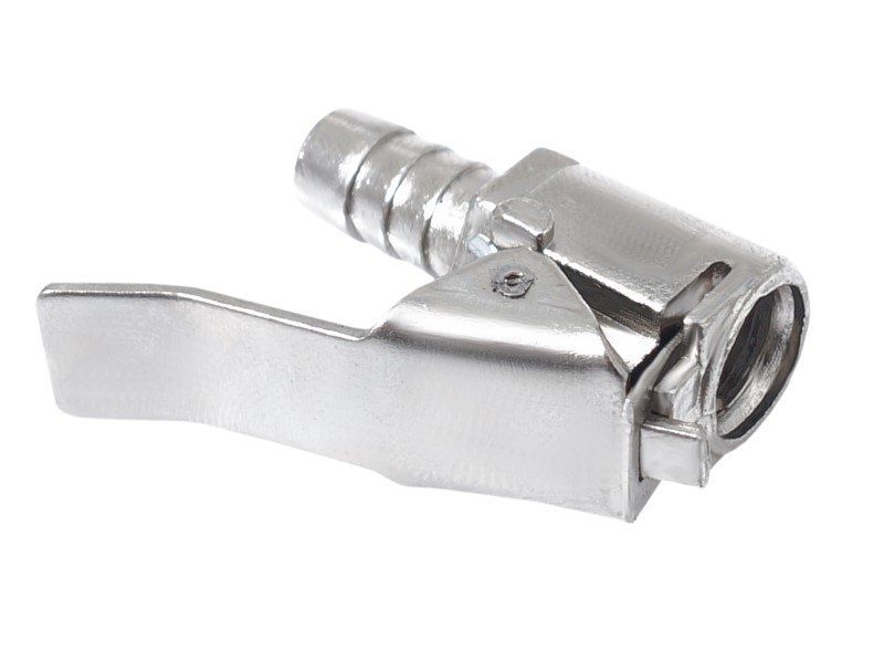 Końcówka zaciskowa do pompowania kół na wąż 8 mm, metalowa