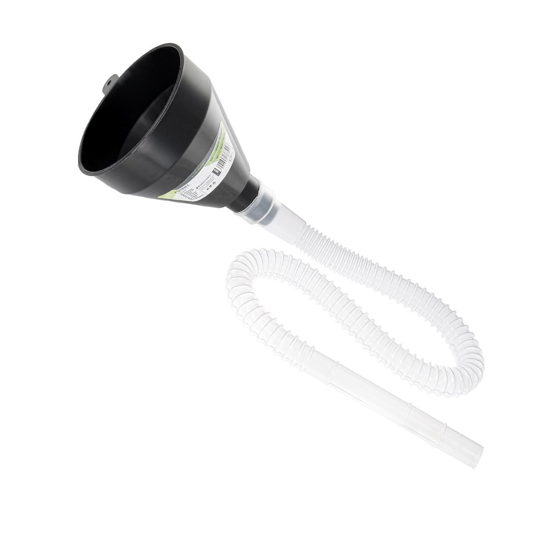 Lejek plastikowy z wężem elastycznym 530 mm, czasza 80 mm