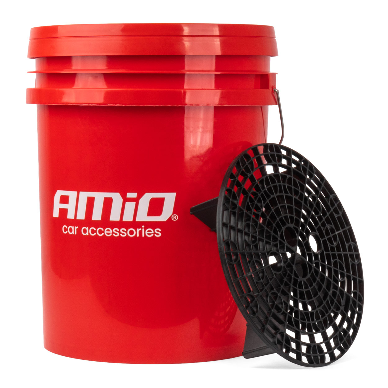 Wiadro detailingowe z separatorem brudu 20l AMIO-05095
