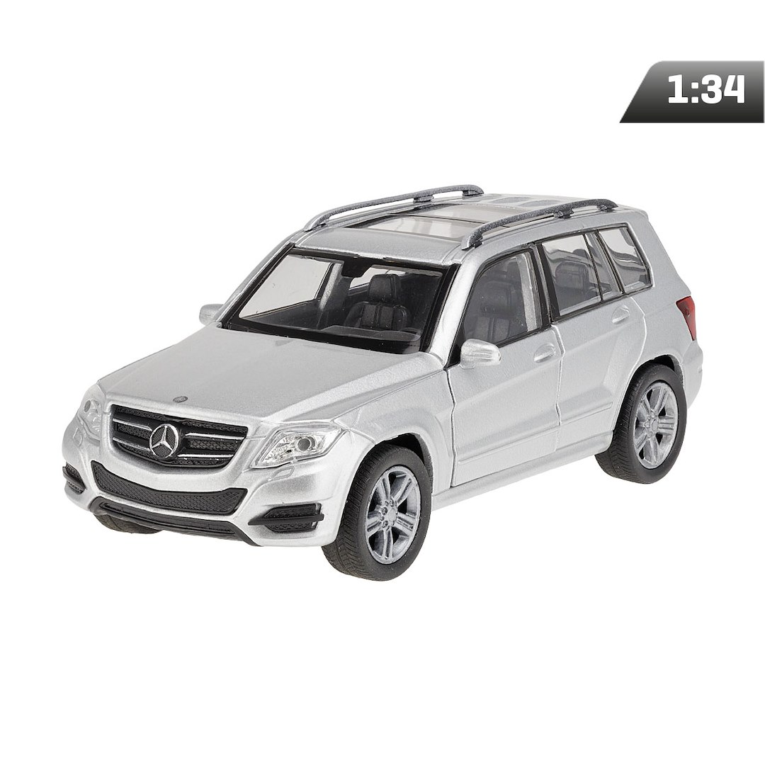 Model 1:34, Mercedes-Benz GLK, srebrny