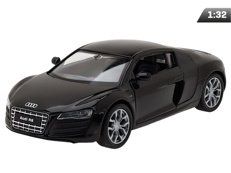 Model 1:34, 2009 Audi R8 Coupe V10, czarny