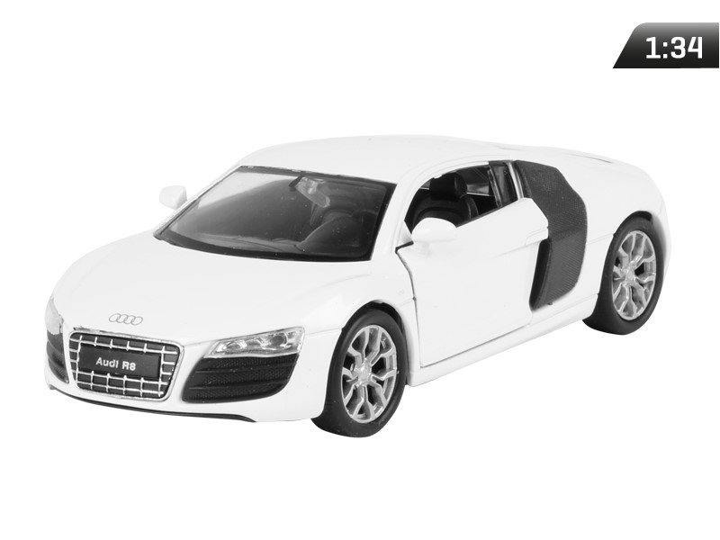 Model 1:34, 2016 AUDI R8 V10, biały (A880AR8VB)