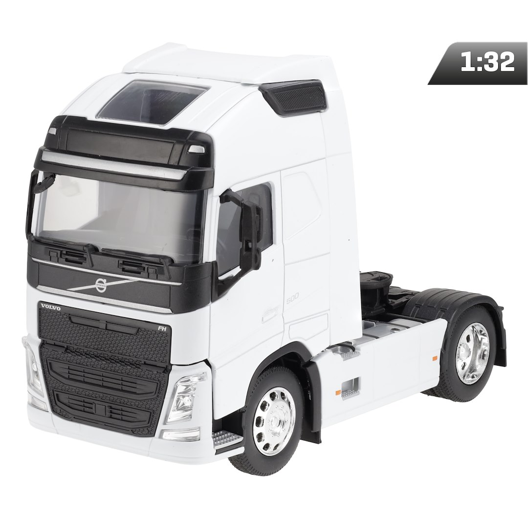 Model 1:32, VOLVO FH, ciągnik dwuosiowy,biały