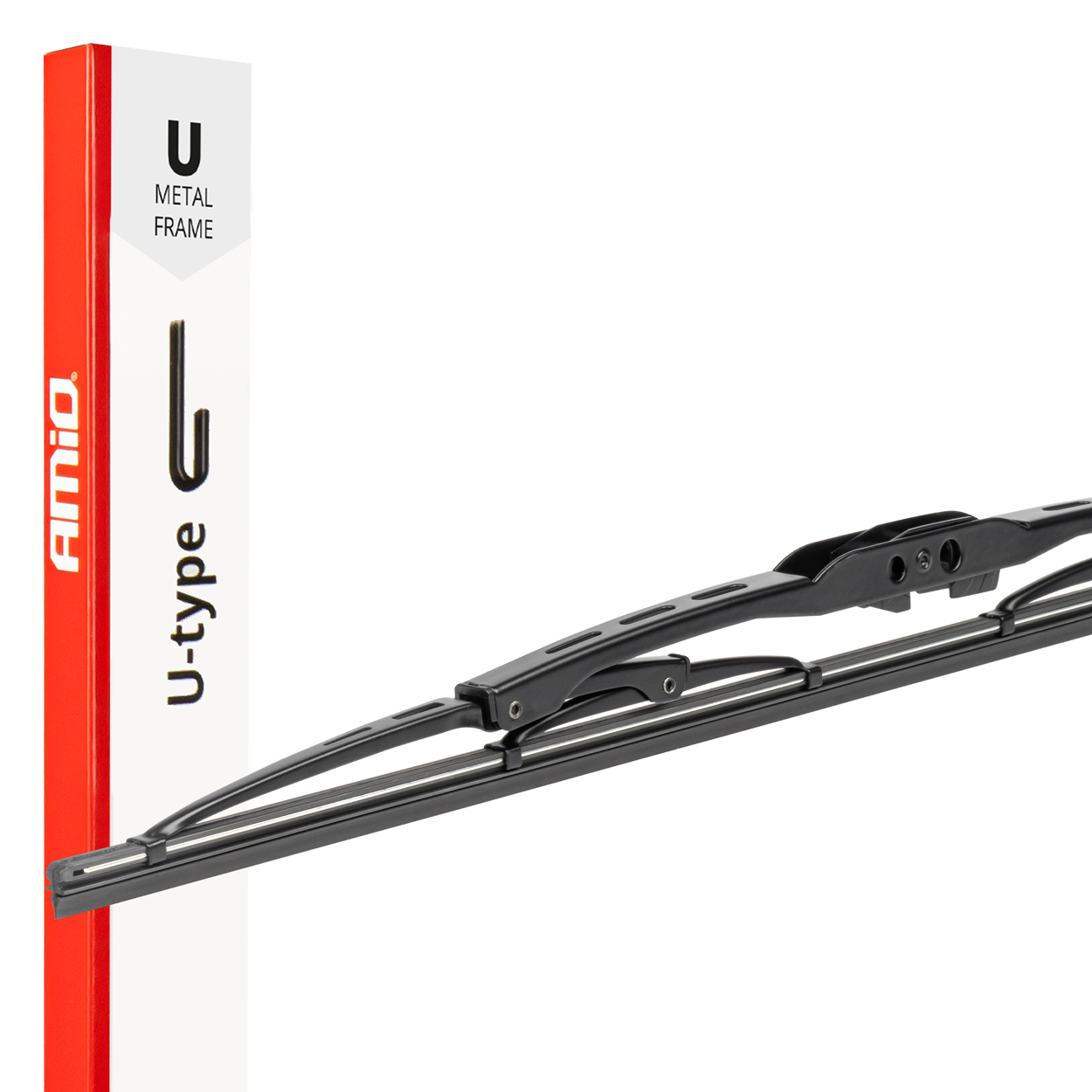 Wycieraczka samochodowa szkieletowa metalowa U-Type uniwersalna 17" 425 mm 43 cm