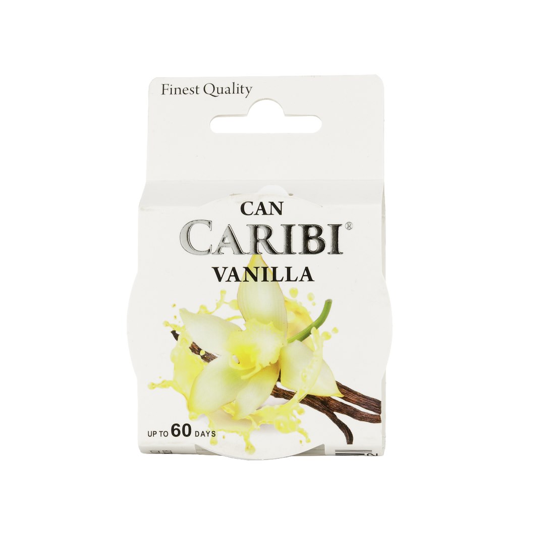 Zapach samochodowy CARIBI CAN, Vanilla